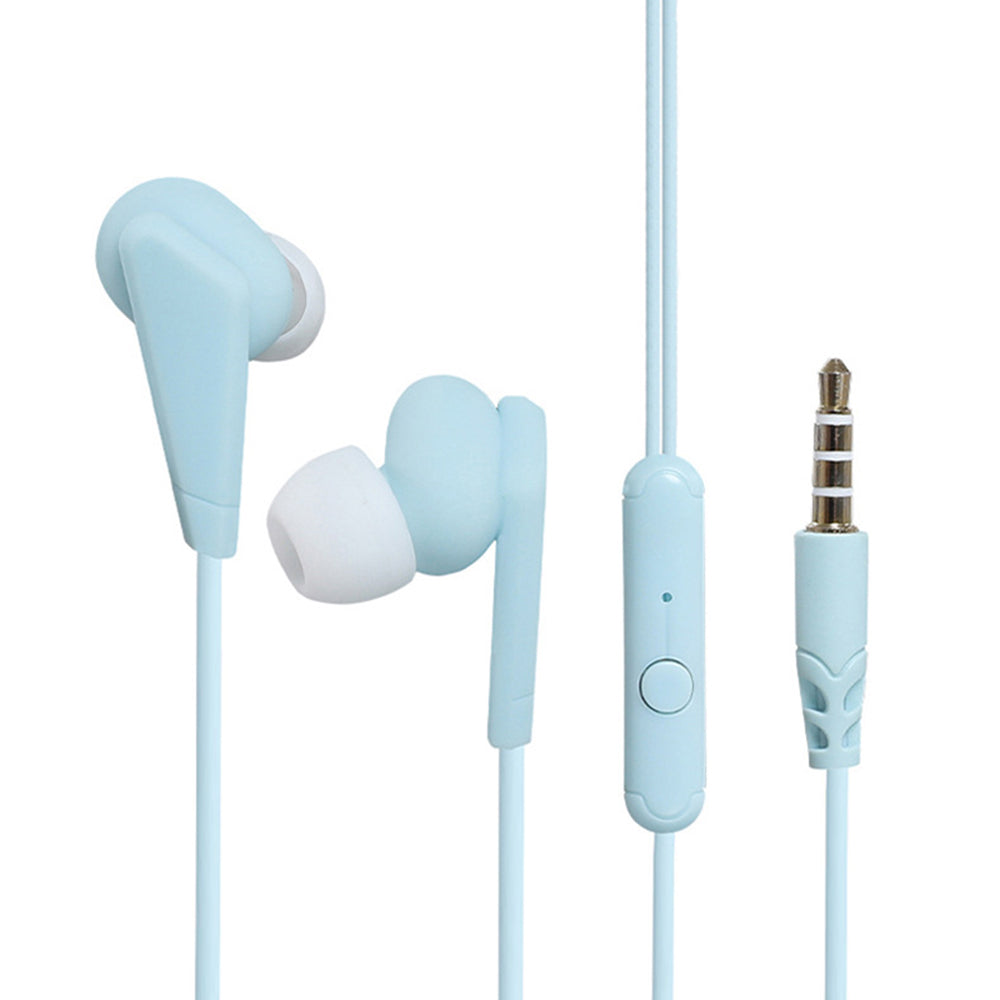 Macaron Wired Music Calling Headset 3.5mm Wire Control In-ear Phone Earphone Macaron Wired Music Calling Headset 3.5mm Wire Control In-ear Phone Earphone